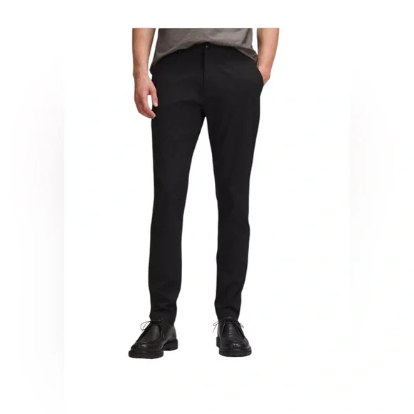 Lululemon Athletica men’s ABC slim fit black pants size 32 - Picture 1 of 12
